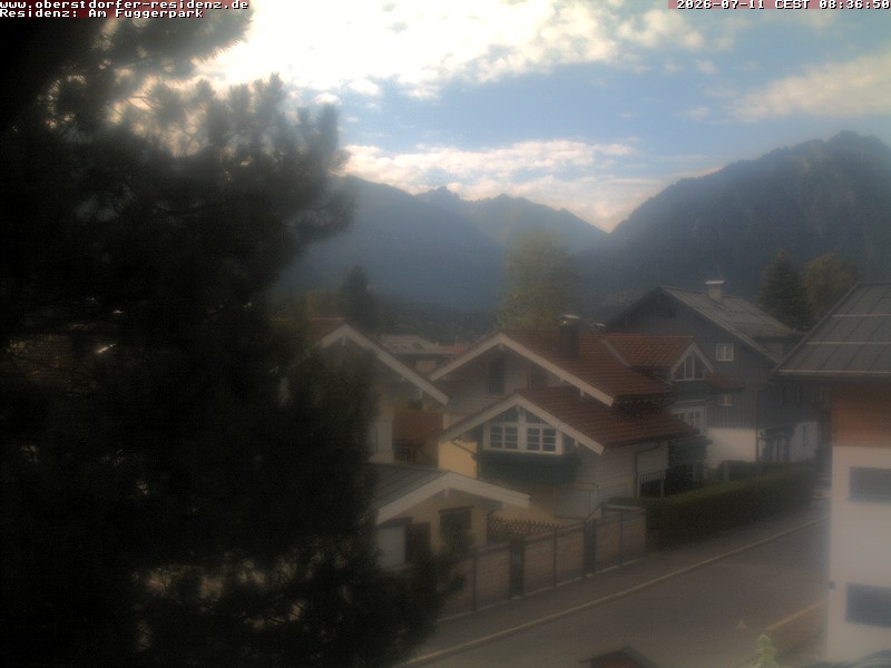 Archiv Foto Webcam Oberstdorfer Residenz