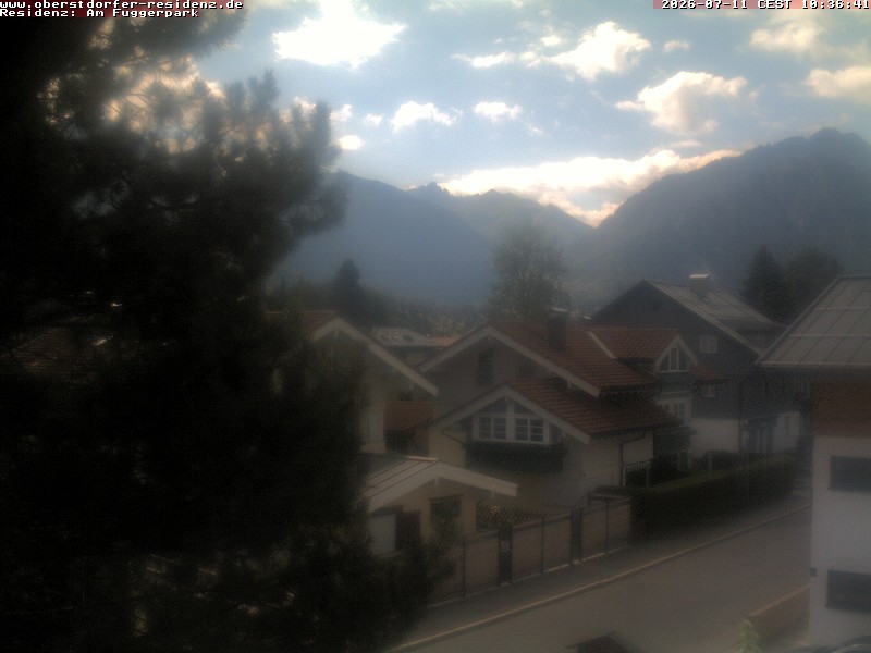 Archiv Foto Webcam Oberstdorfer Residenz
