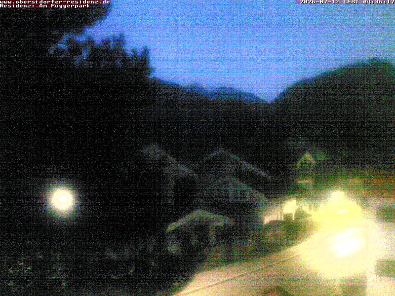 Archived image Webcam Oberstdorf holiday apartment