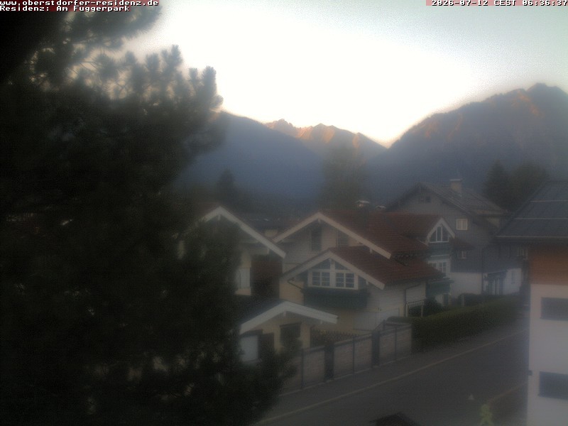 Archived image Webcam Oberstdorf holiday apartment