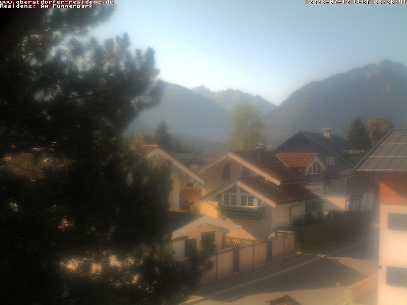 Archived image Webcam Oberstdorf holiday apartment
