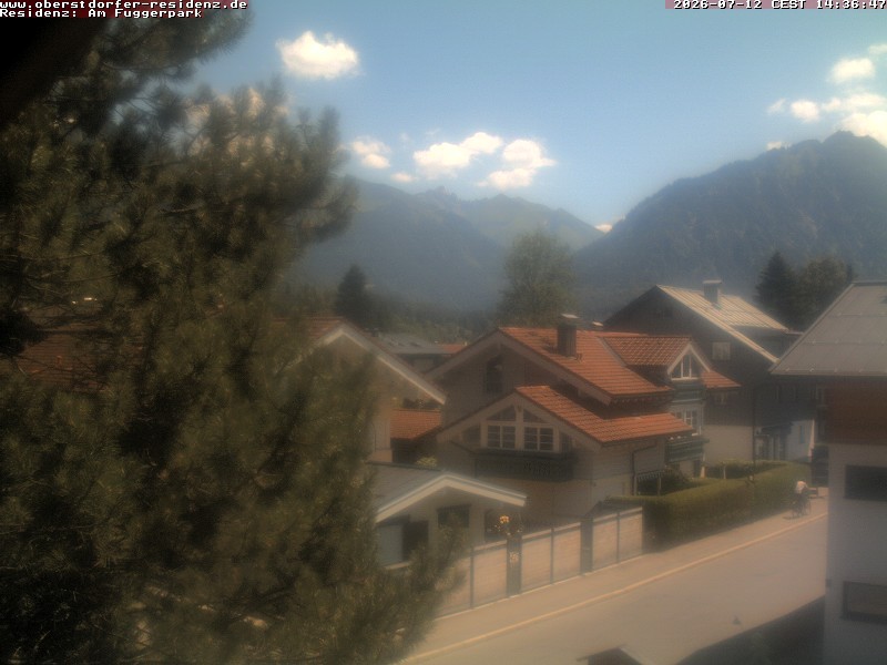 Archived image Webcam Oberstdorf holiday apartment