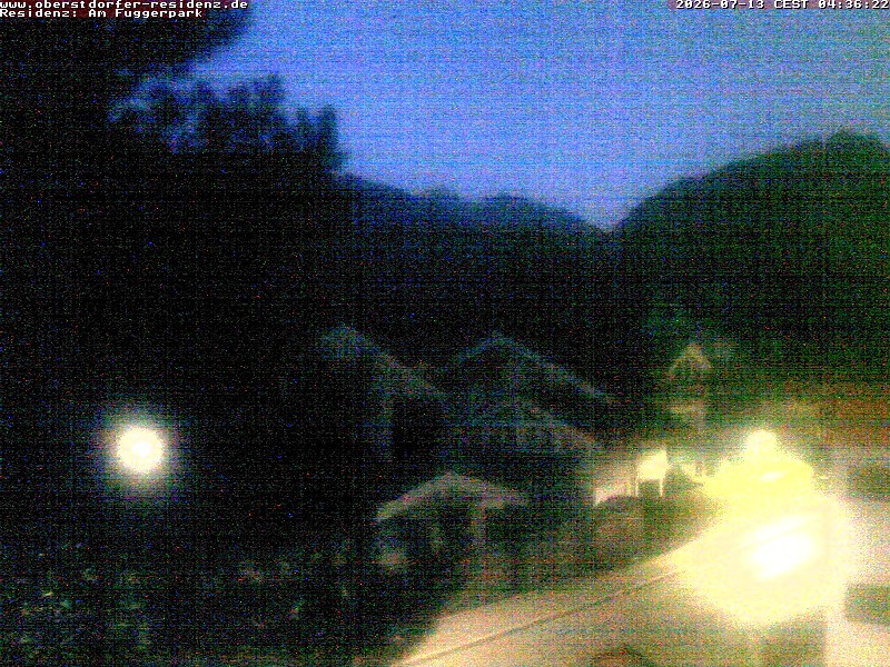 Archived image Webcam Oberstdorf holiday apartment