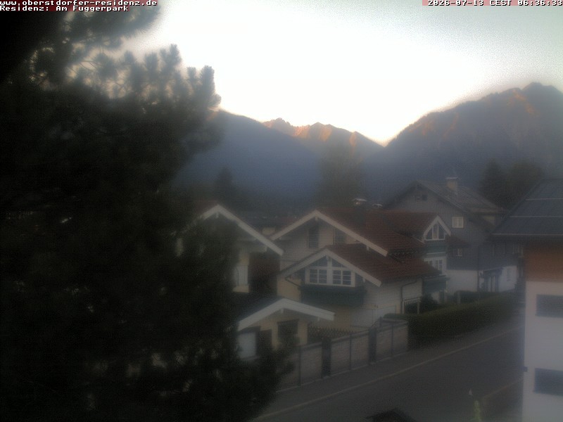 Archived image Webcam Oberstdorf holiday apartment