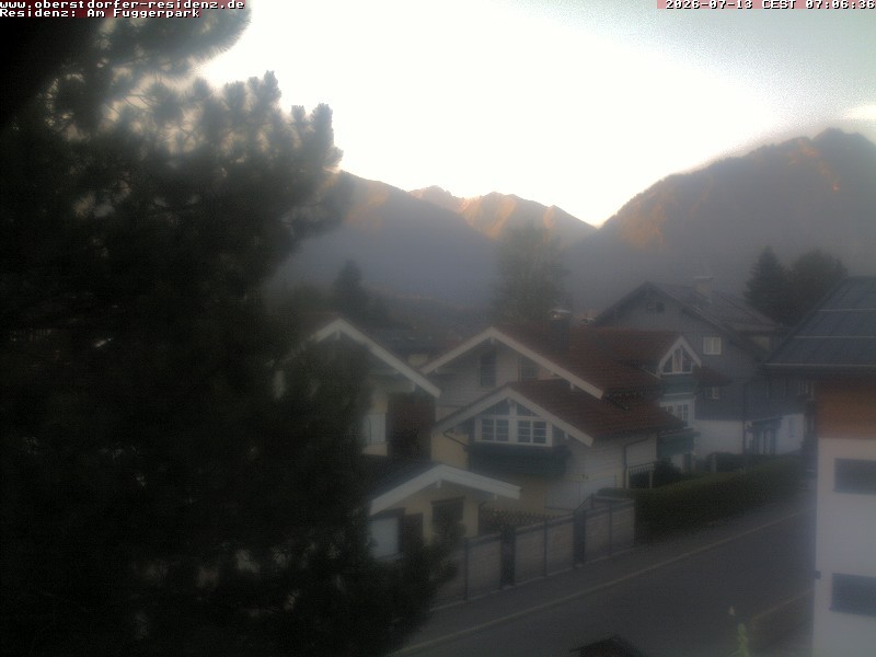 Archived image Webcam Oberstdorf holiday apartment