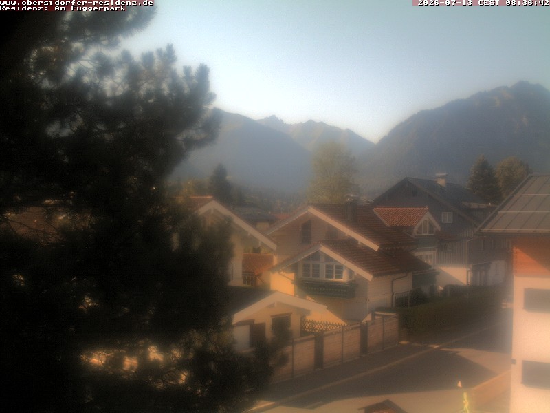 Archived image Webcam Oberstdorf holiday apartment
