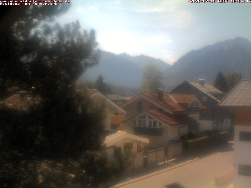 Archived image Webcam Oberstdorf holiday apartment