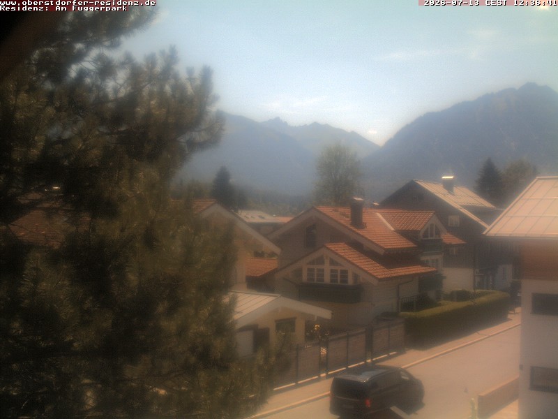 Archived image Webcam Oberstdorf holiday apartment