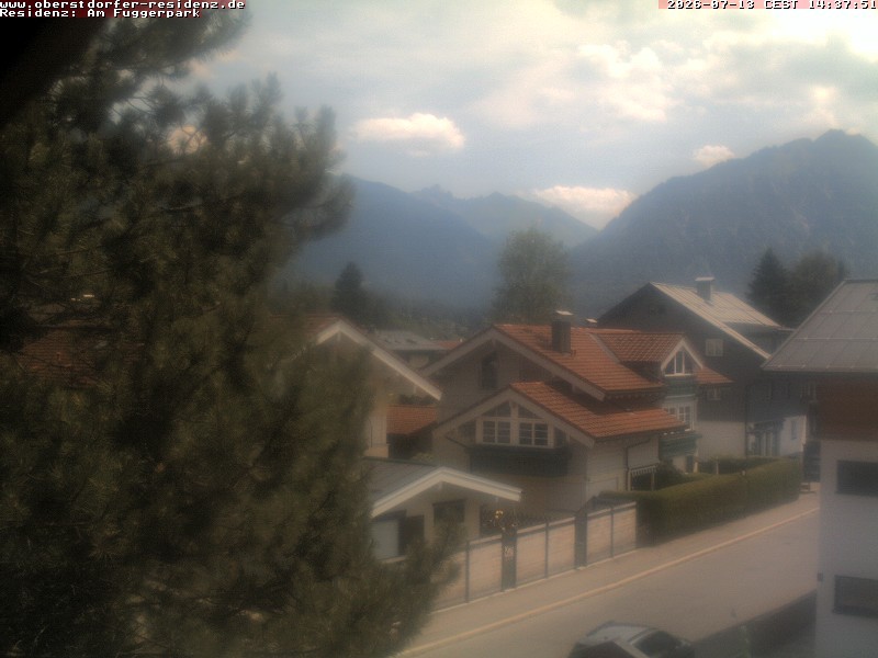 Archived image Webcam Oberstdorf holiday apartment