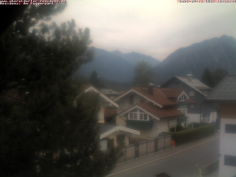 Archived image Webcam Oberstdorf holiday apartment