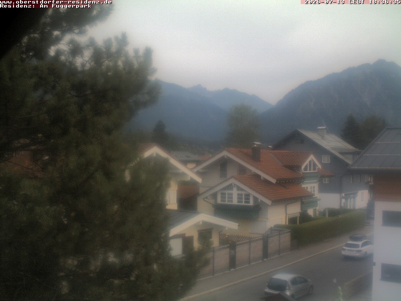 Archived image Webcam Oberstdorf holiday apartment
