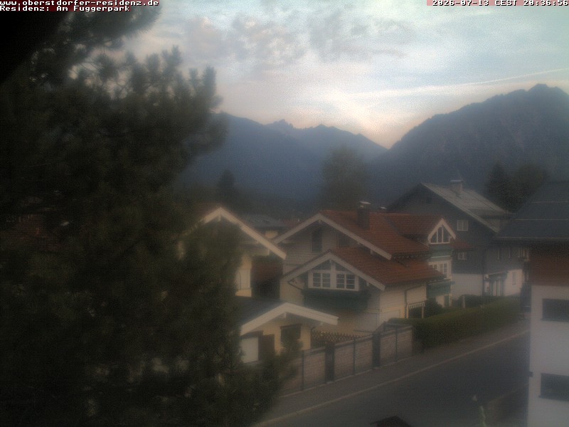 Archived image Webcam Oberstdorf holiday apartment