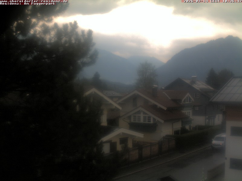 Archiv Foto Webcam Oberstdorfer Residenz