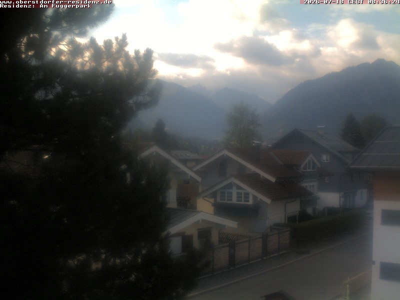 Archiv Foto Webcam Oberstdorfer Residenz