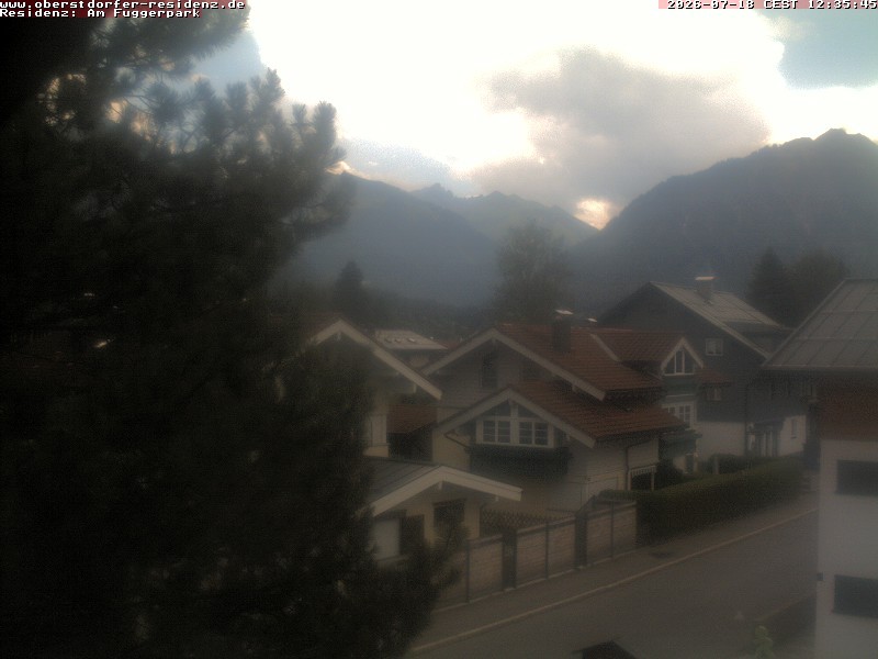 Archiv Foto Webcam Oberstdorfer Residenz
