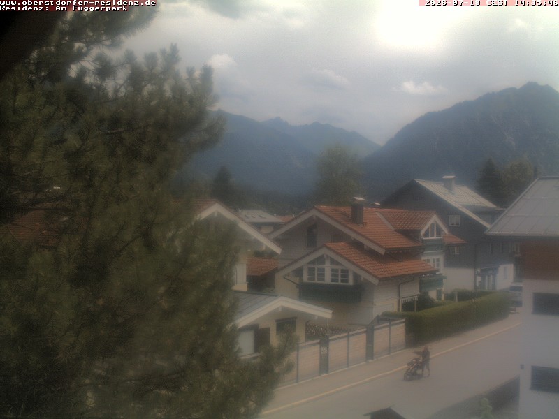 Archiv Foto Webcam Oberstdorfer Residenz