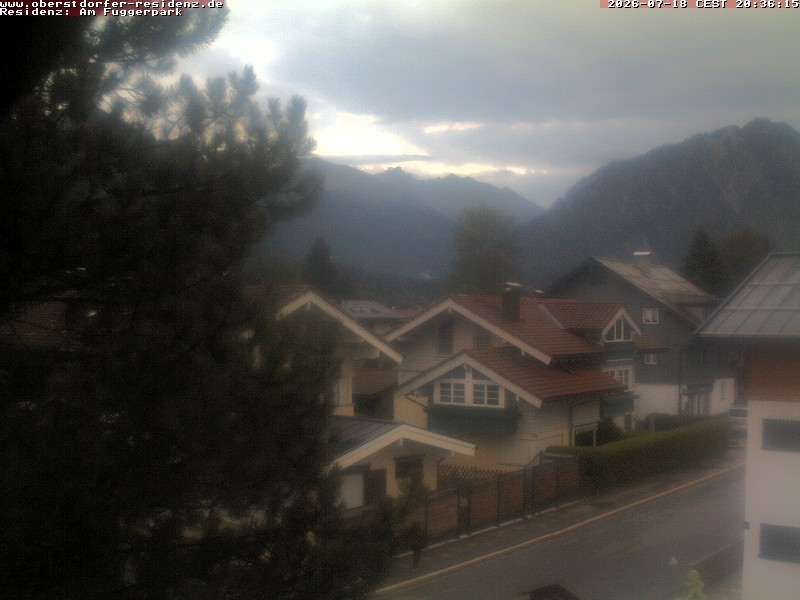 Archived image Webcam Oberstdorf holiday apartment