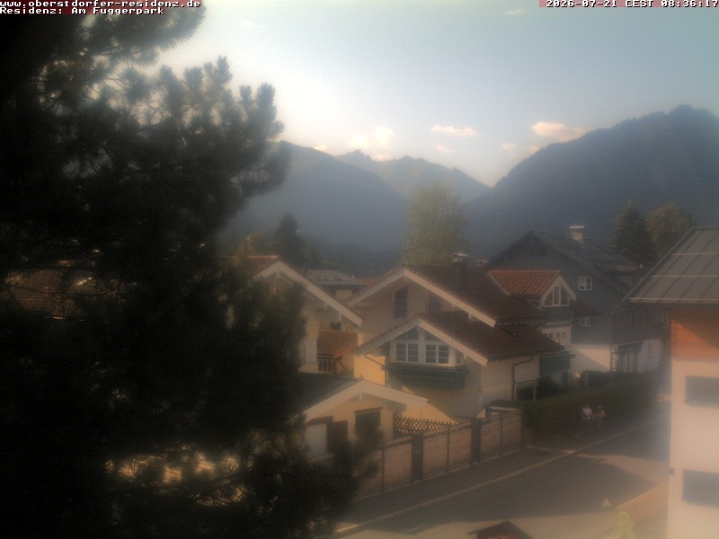 Archiv Foto Webcam Oberstdorfer Residenz