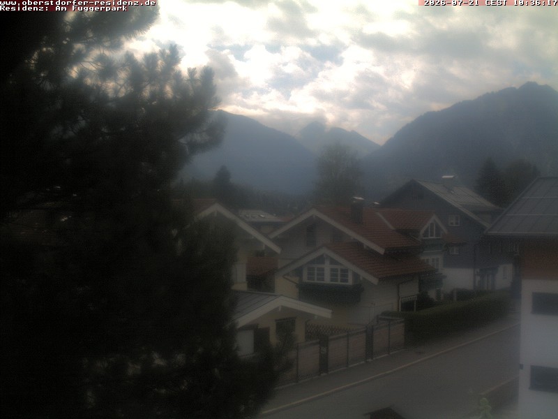 Archiv Foto Webcam Oberstdorfer Residenz