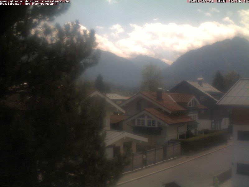 Archived image Webcam Oberstdorf holiday apartment