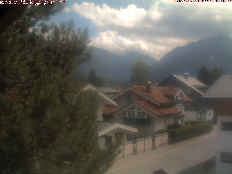 Archived image Webcam Oberstdorf holiday apartment