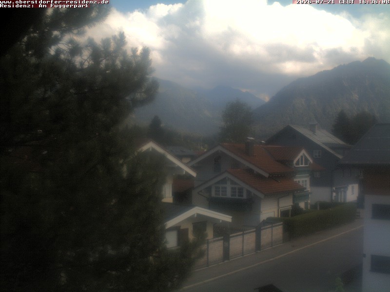 Archiv Foto Webcam Oberstdorfer Residenz