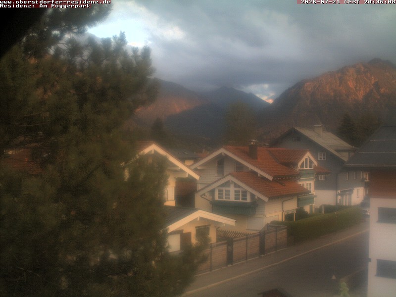 Archiv Foto Webcam Oberstdorfer Residenz