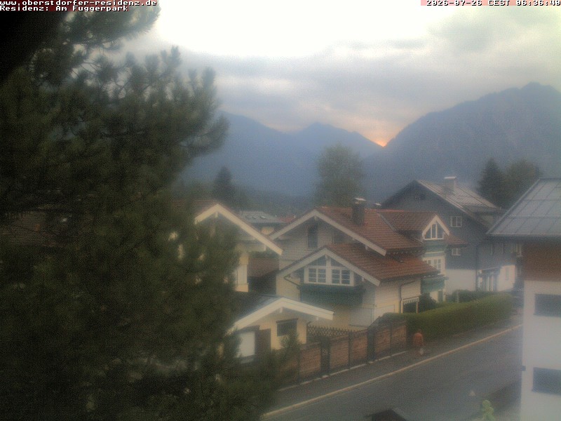 Archiv Foto Webcam Oberstdorfer Residenz