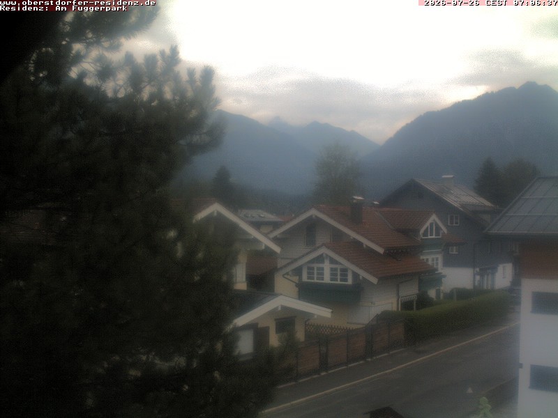 Archiv Foto Webcam Oberstdorfer Residenz