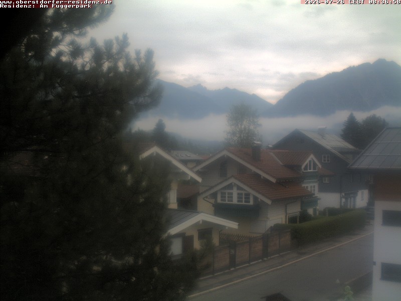 Archiv Foto Webcam Oberstdorfer Residenz