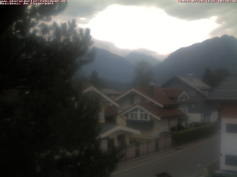 Archiv Foto Webcam Oberstdorfer Residenz