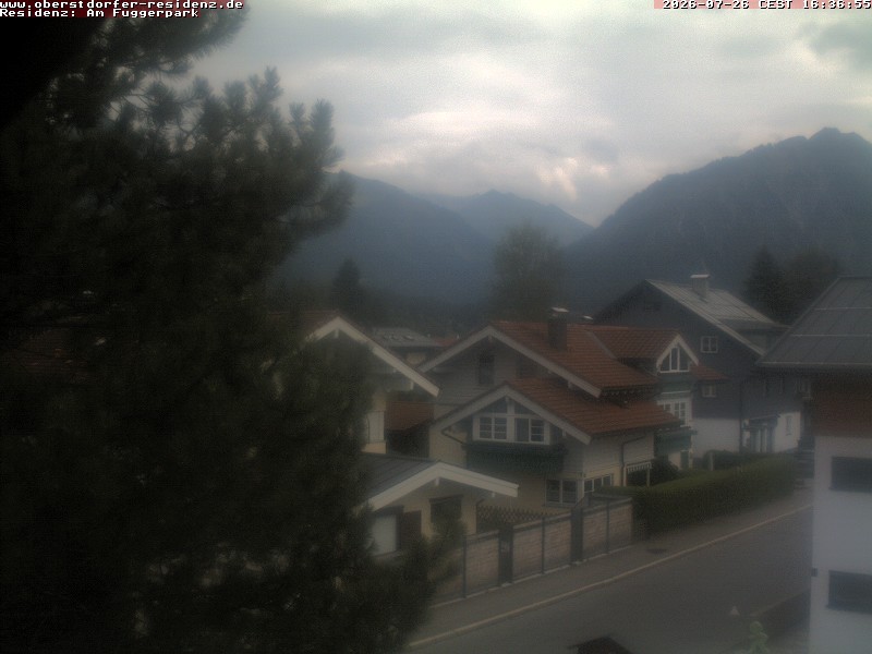 Archiv Foto Webcam Oberstdorfer Residenz