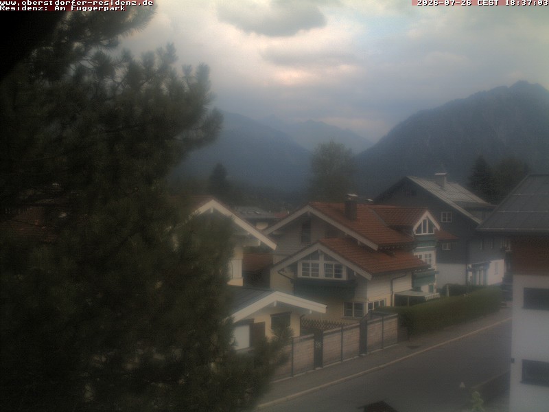 Archiv Foto Webcam Oberstdorfer Residenz
