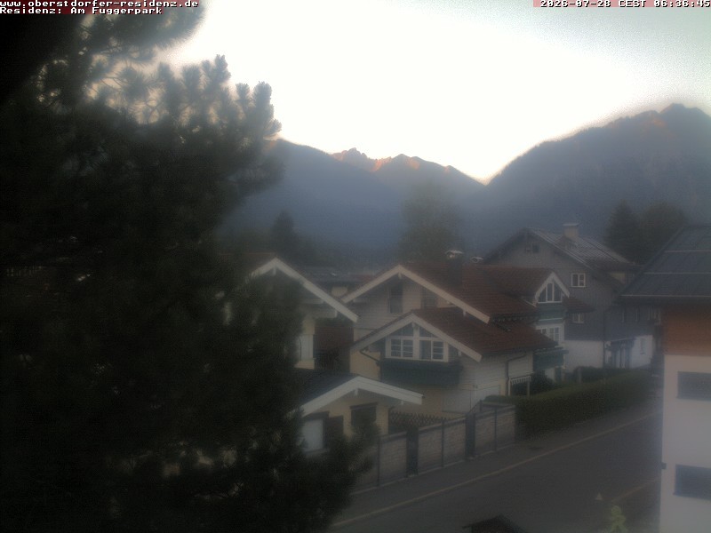 Archiv Foto Webcam Oberstdorfer Residenz