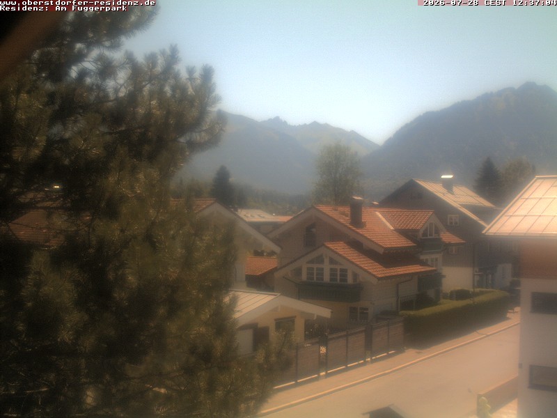 Archiv Foto Webcam Oberstdorfer Residenz