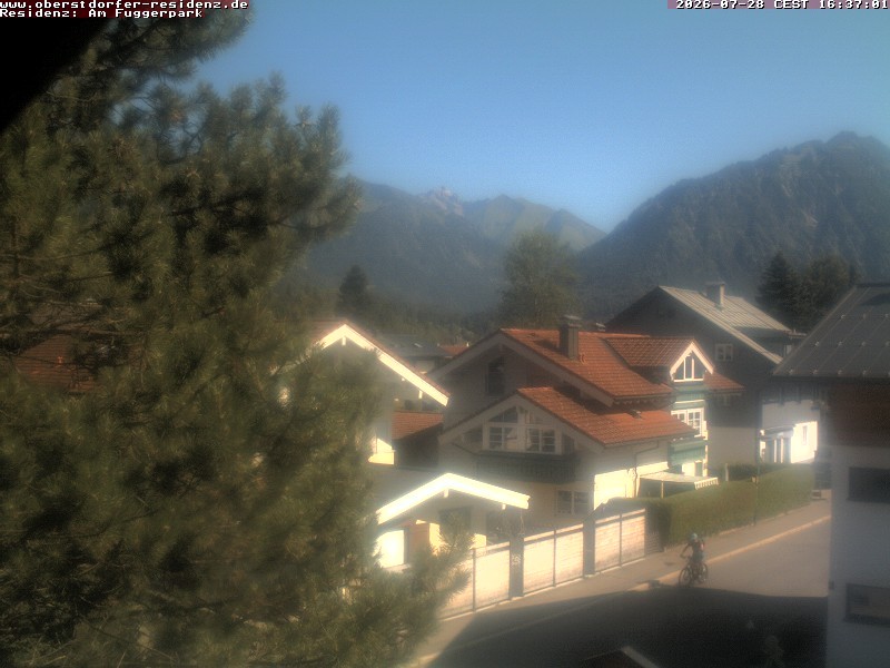 Archiv Foto Webcam Oberstdorfer Residenz