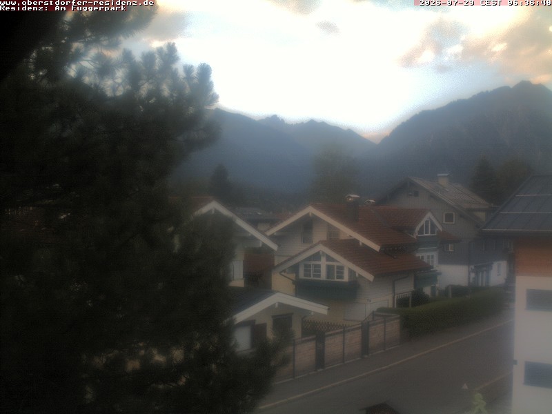 Archived image Webcam Oberstdorf holiday apartment
