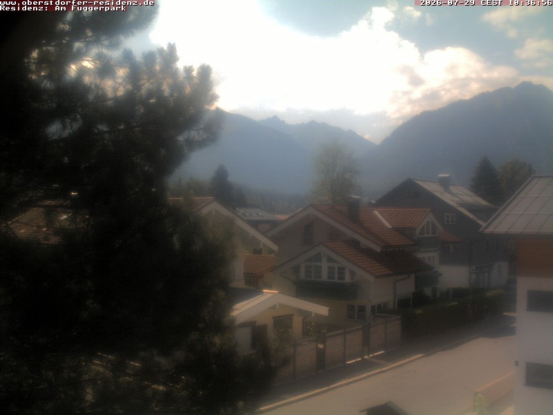 Archiv Foto Webcam Oberstdorfer Residenz
