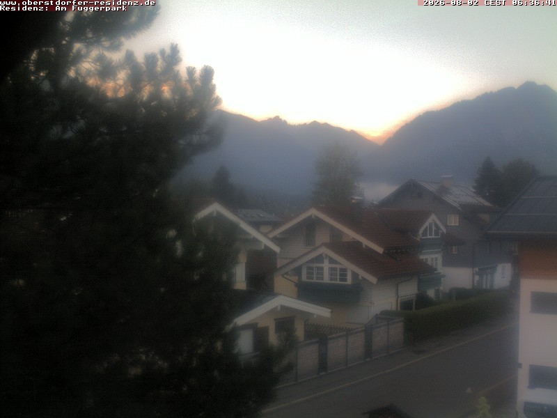 Archiv Foto Webcam Oberstdorfer Residenz