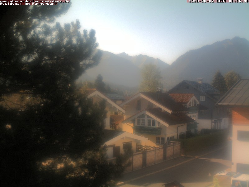 Archiv Foto Webcam Oberstdorfer Residenz