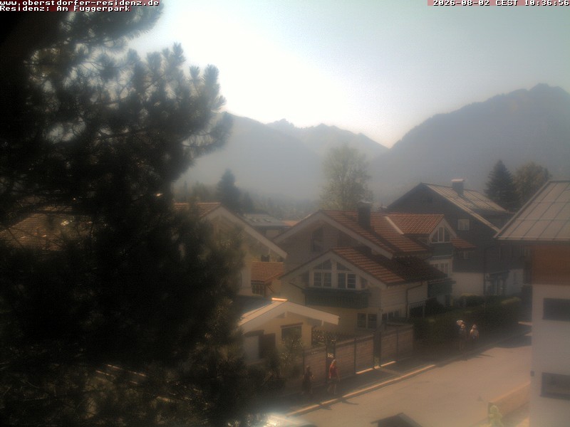 Archiv Foto Webcam Oberstdorfer Residenz