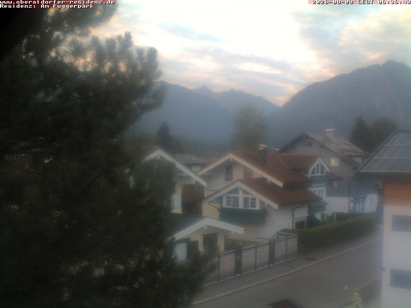 Archiv Foto Webcam Oberstdorfer Residenz