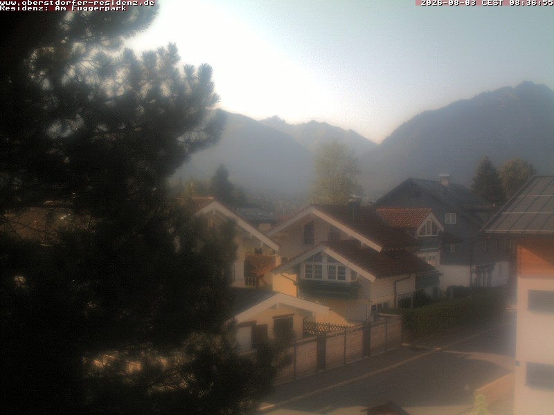 Archiv Foto Webcam Oberstdorfer Residenz