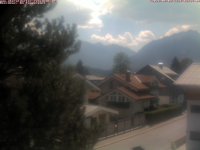Archiv Foto Webcam Oberstdorfer Residenz