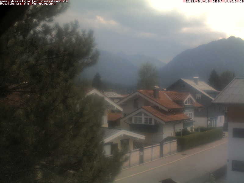 Archiv Foto Webcam Oberstdorfer Residenz