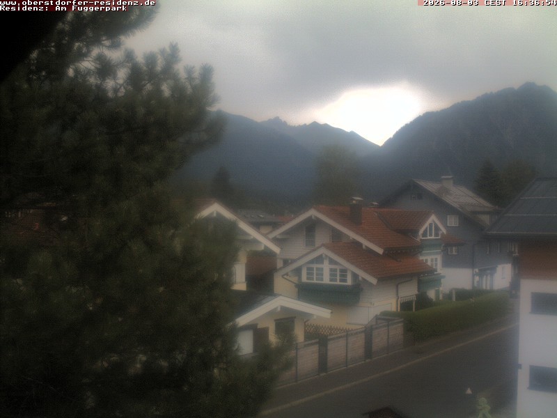 Archiv Foto Webcam Oberstdorfer Residenz