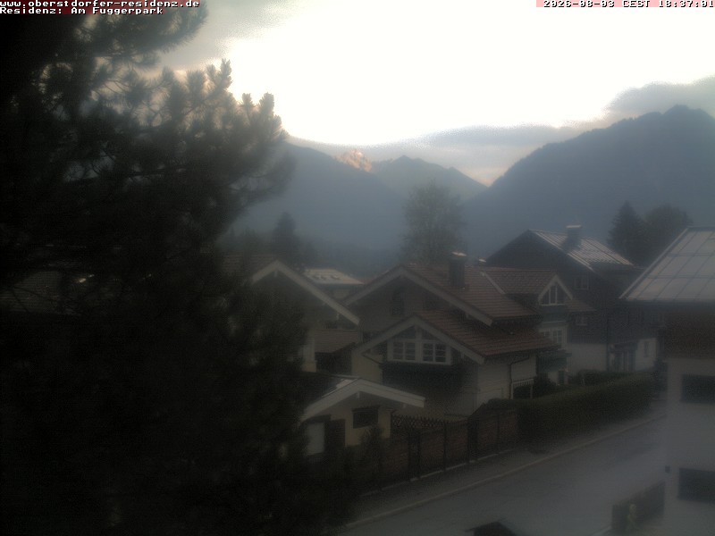 Archiv Foto Webcam Oberstdorfer Residenz