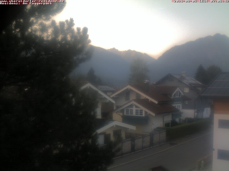 Archiv Foto Webcam Oberstdorfer Residenz