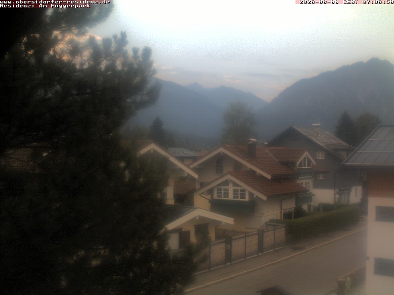 Archiv Foto Webcam Oberstdorfer Residenz