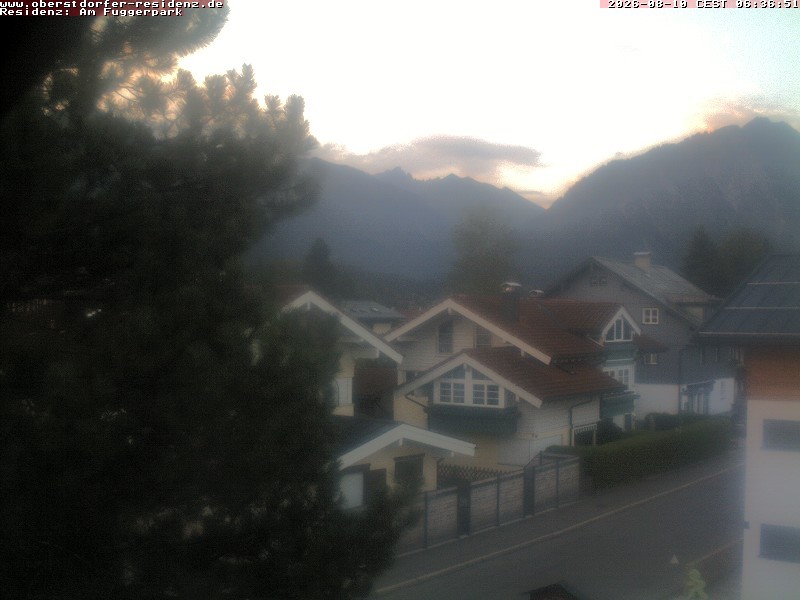 Archiv Foto Webcam Oberstdorfer Residenz
